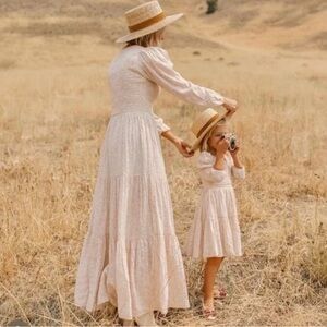 NWT Ivy City Co Lottie Dress in Cream & Yellow Floral 2X